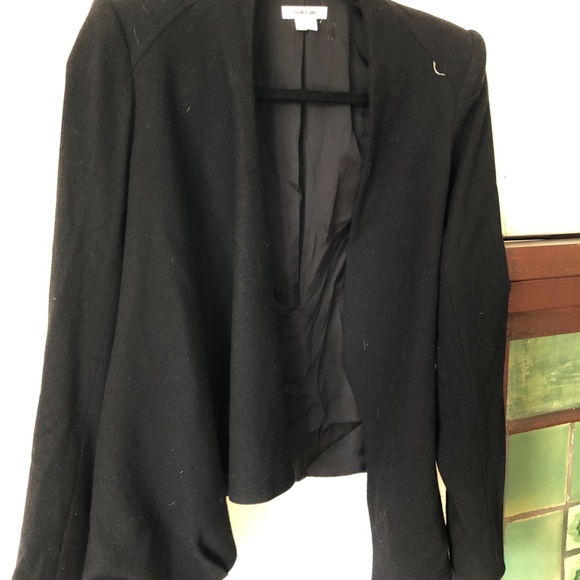 HELMUT LANG Cashmere Asymmetrical jacket